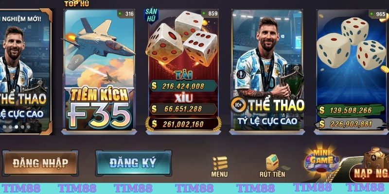 Giới thiệu cổng game hợp pháp TIM88